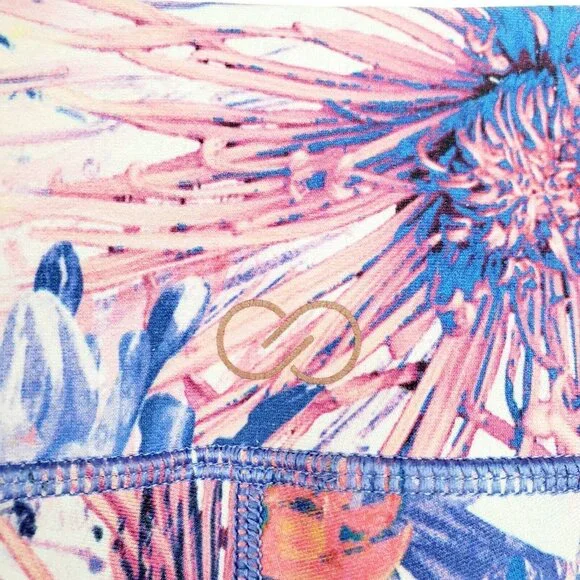 Calia By Carrie Underwood Women's Pink Multicolored Floral Leggings Sz S NICE! - Picture 6 of 6